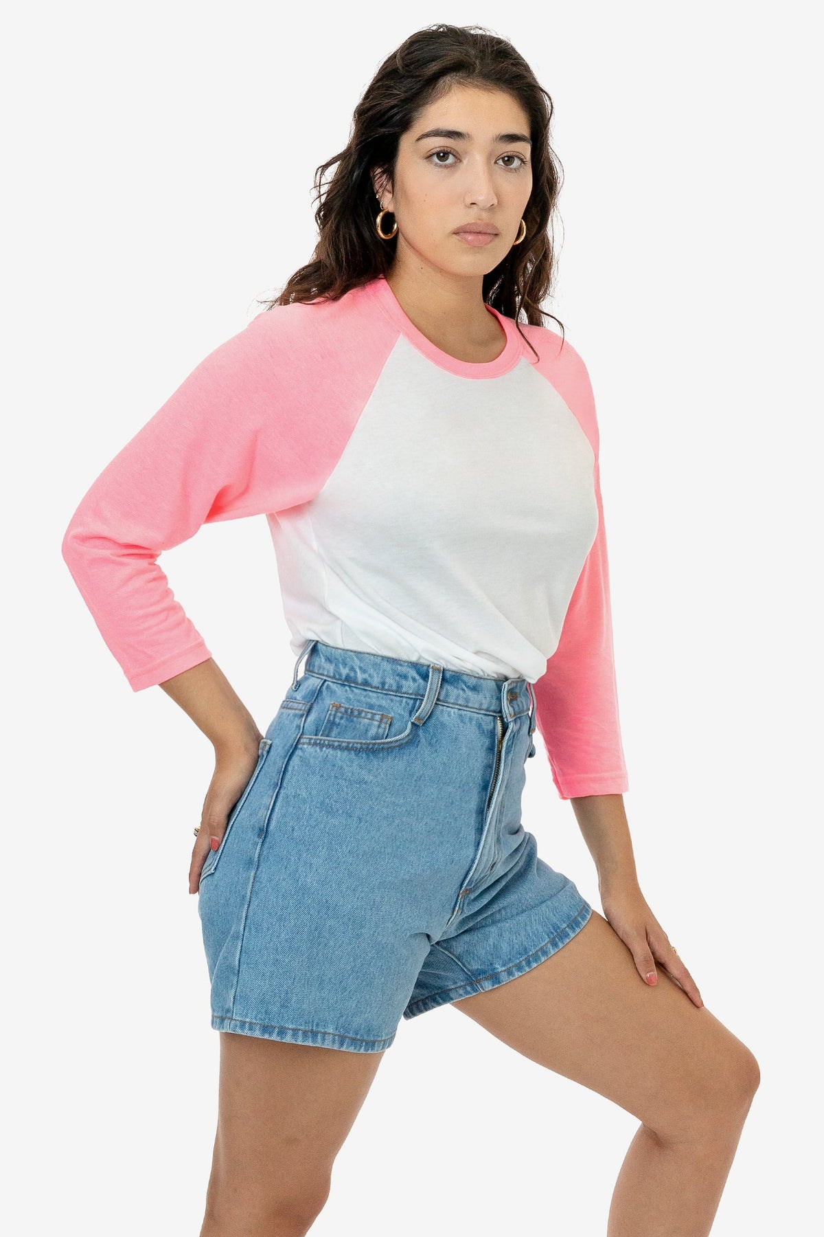 White/Neon Heather Pink [female]