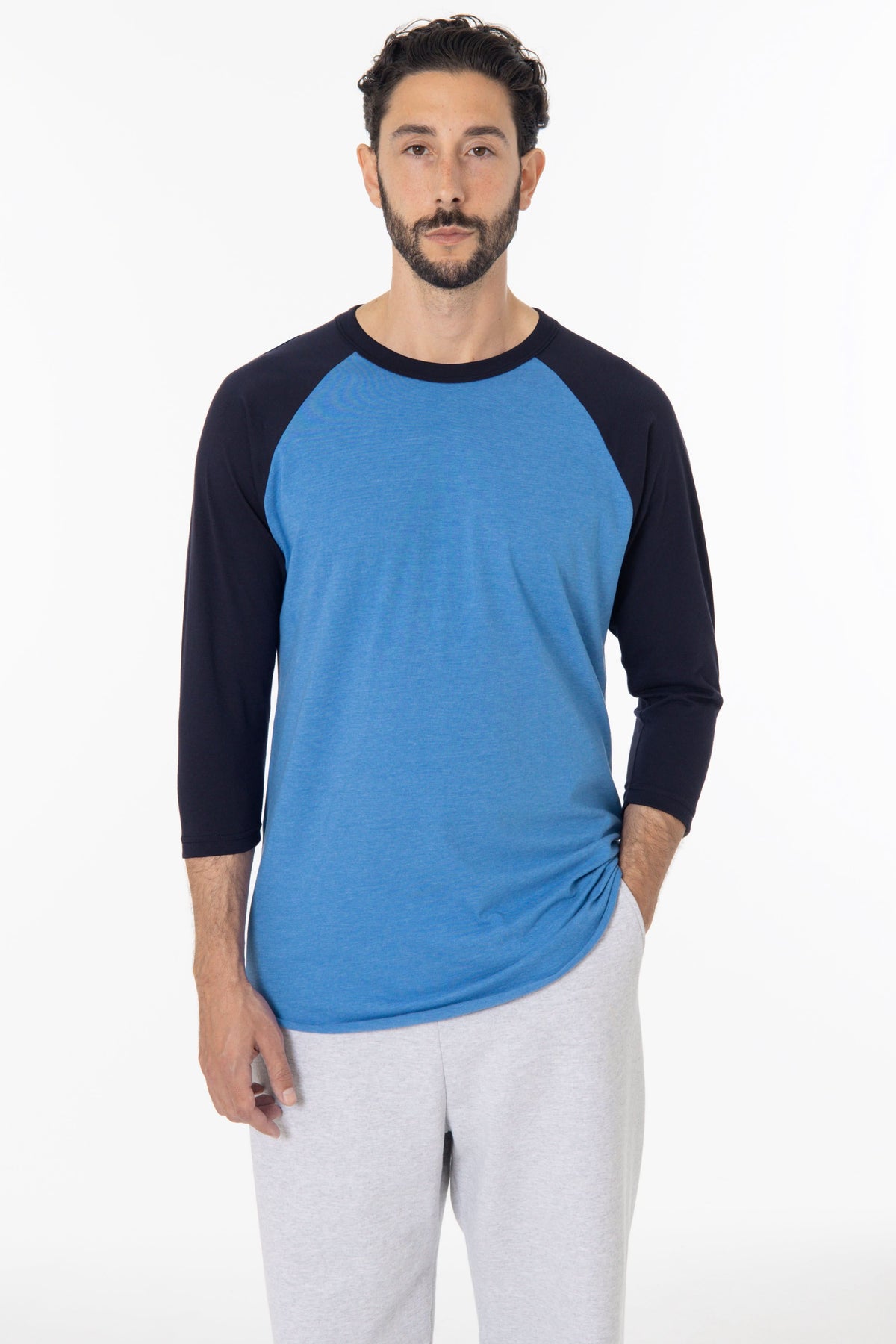 Heather Lake Blue/Navy [male]